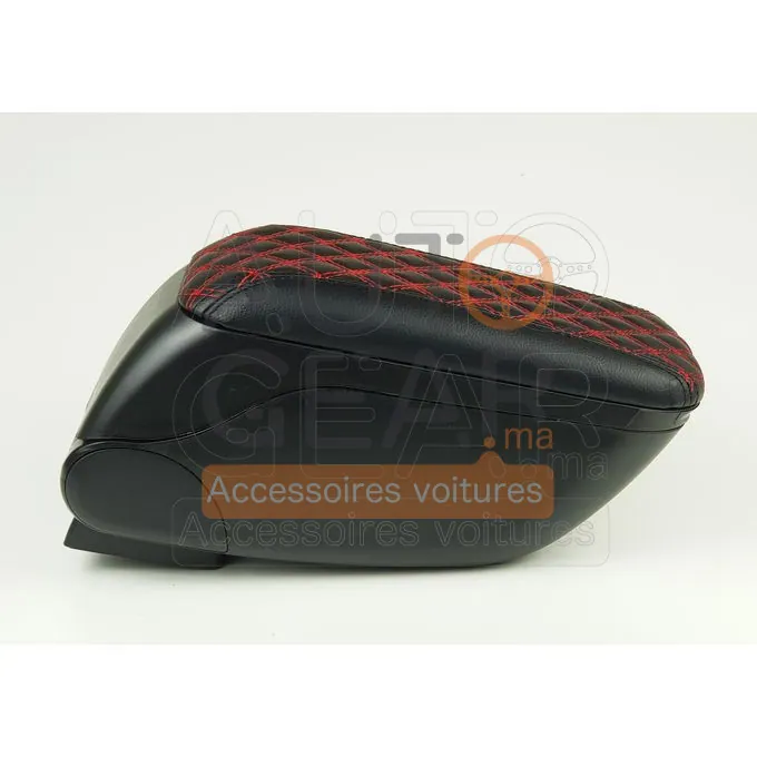 Pack Accoudoir et Boîte à Mouchoirs Rouge vue 4