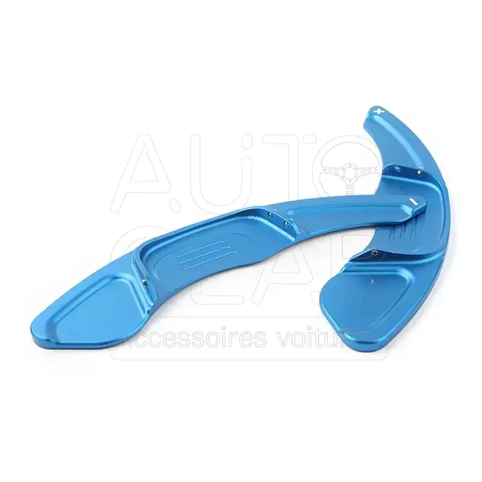 Palette au Volant Volkswagen Golf 7 Bleue vue 3