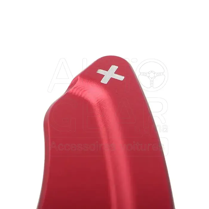 Palette au Volant Volkswagen Golf 7 Rouge vue 2