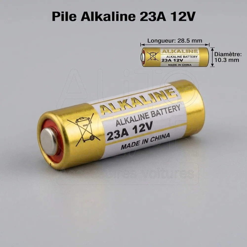 Pile Alcaline G.PIN 23A 12V vue 4