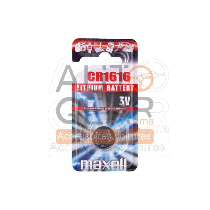 Pile Bouton Lithium Maxell CR1616 3V vue 2