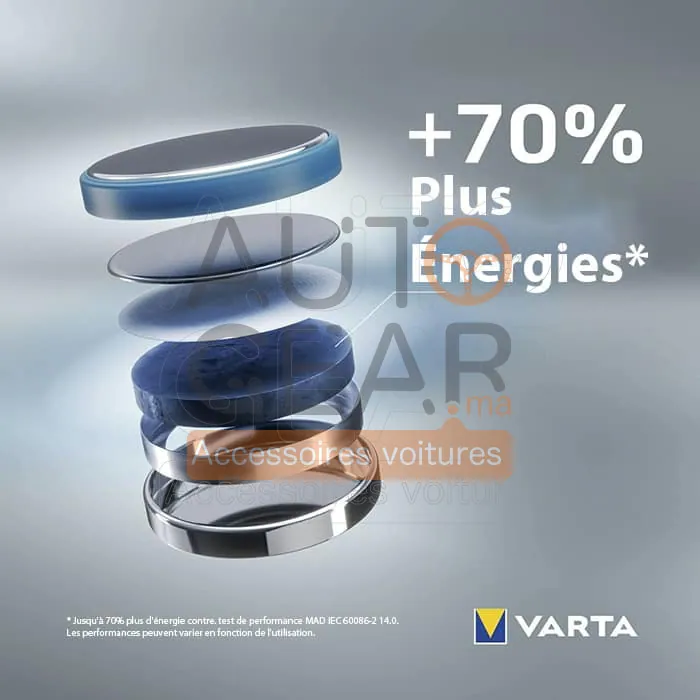 Pile Bouton Lithium Varta CR2016 / DL2016 3V vue 2