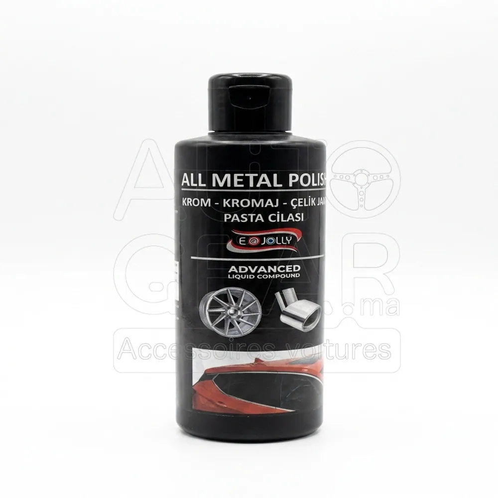 Polish Métal Chrome Acier Jantes Jolly 200gr