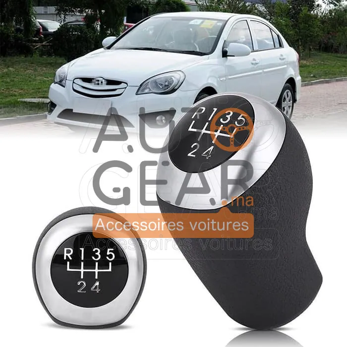 Pommeau de Levier de Vitesse 5 Rapports Hyundai Accent/i30/Elantra GT vue 2