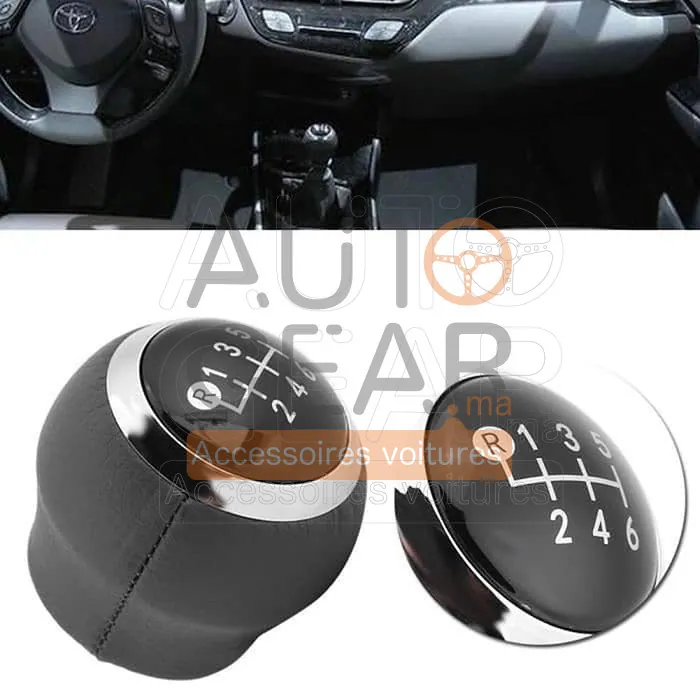 Pommeau Levier de Vitesse Toyota Corolla, Verso, Auris, Yaris, RAV4 vue 3
