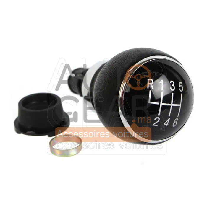 Pommeau de Levier de Vitesse 6 Rapports Volkswagen Caddy, Golf 5, Jetta, Touran