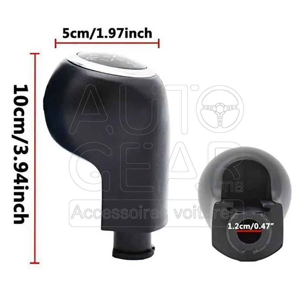 Pommeau du Levier de Vitesse Opel Astra H, Corsa D, Zafira B 5e vue 4