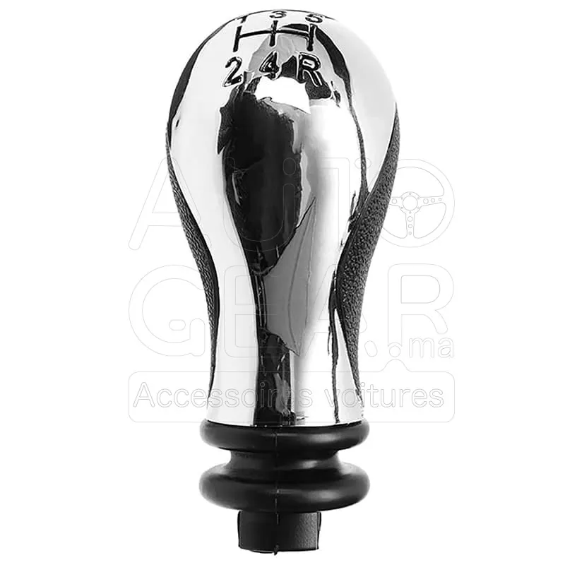 Pommeau de Levier de Vitesses Chrome Citroën Peugeot