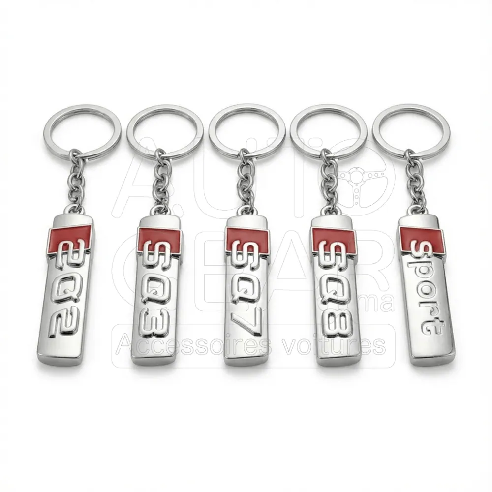 Porte-Clé Audi SQ2 SQ3 SQ7 SQ8 Sport