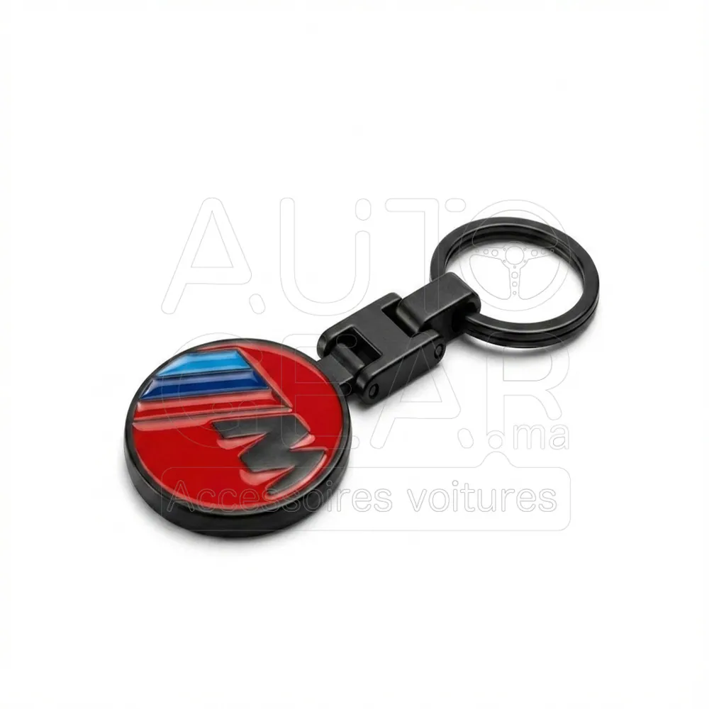 Porte-clé BMW M Performance Rouge et Noir