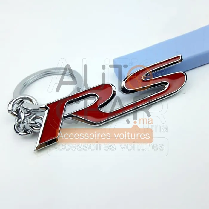 Porte-Clé Logo RS pour Audi A3, A4, A5, A6, A7, Q2, Q3, Q7, Q8