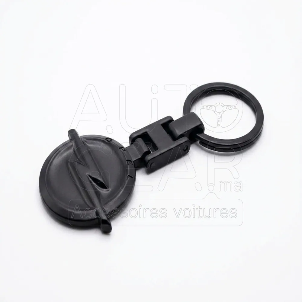 Porte-clé Opel Noir Mat