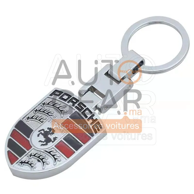 Porte-clé Logo Porsche