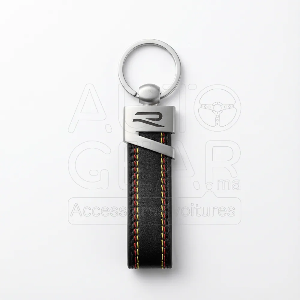 Porte-Clé Volkswagen R-Line en Cuir vue 3