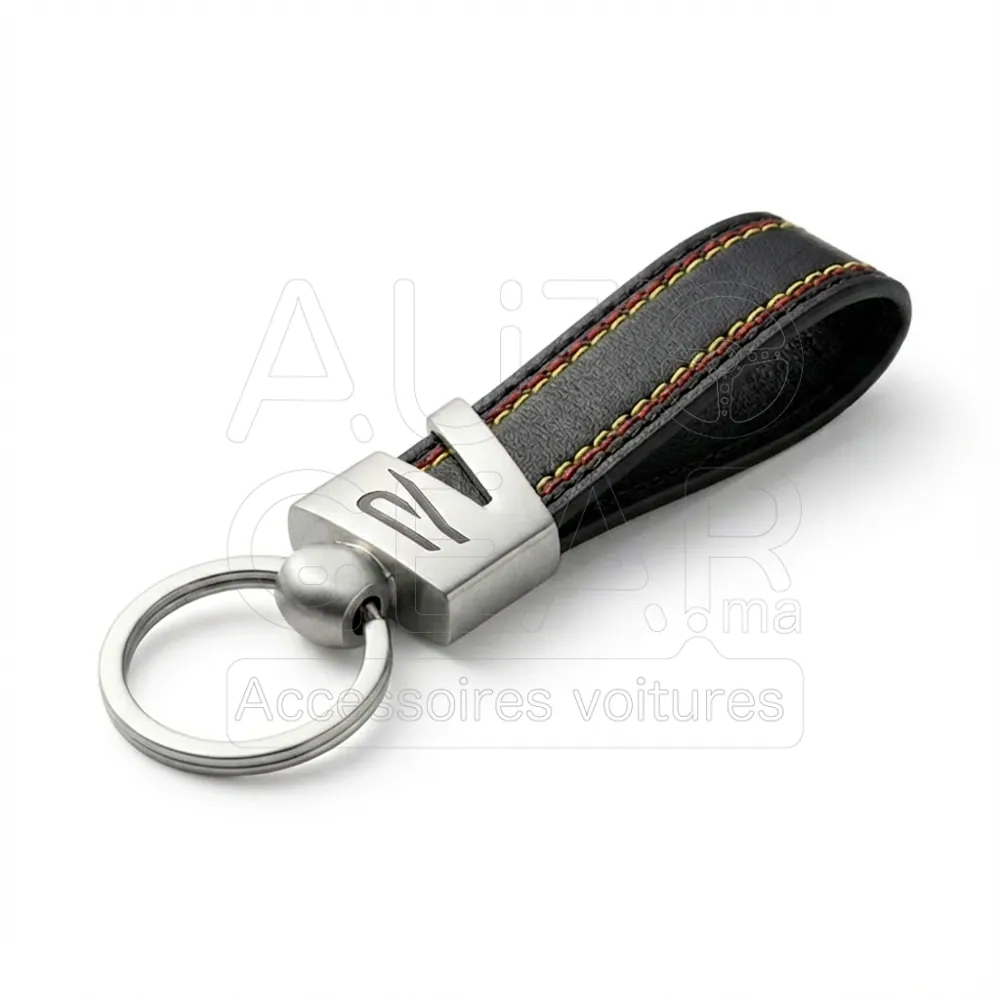Porte-Clé Volkswagen R-Line en Cuir