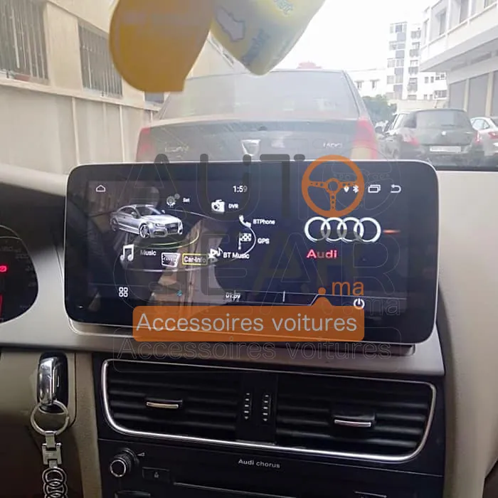 Radio Android 10,25 Pouces Audi A4 B8 A5 CarPlay Sans Fil vue 4