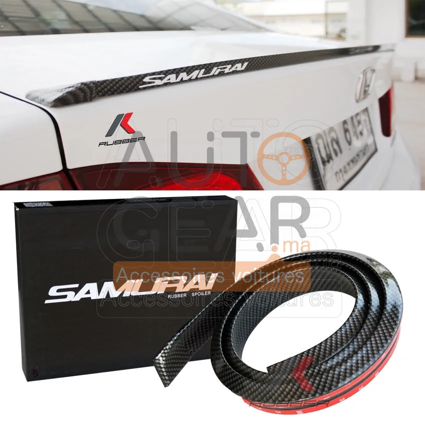 Bande en Fibre de Carbone Samurai pour Coffre et Pare-chocs