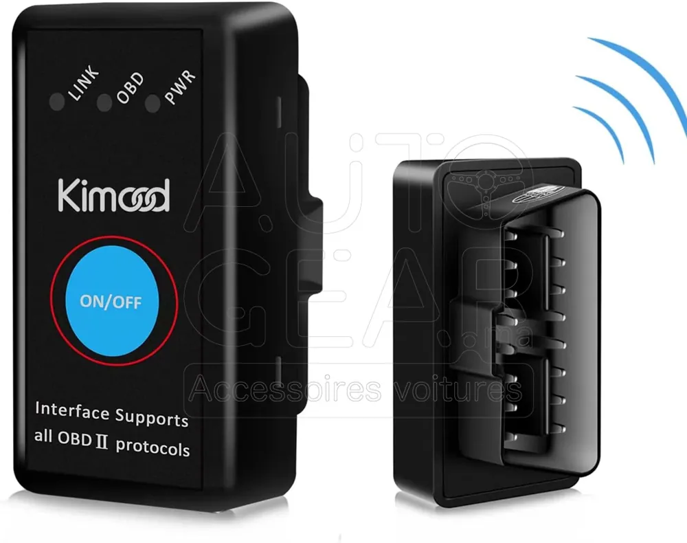 Scanner Diagnostic OBD2 Bluetooth Kimood Multi-plateforme vue 2