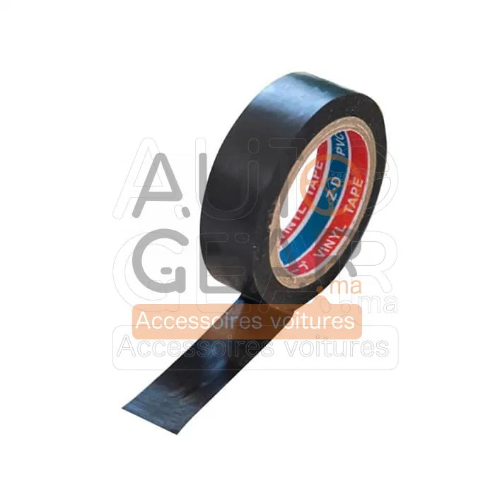 Ruban isolant électrique ignifuge PVC noir 19 mm x 30 m vue 2