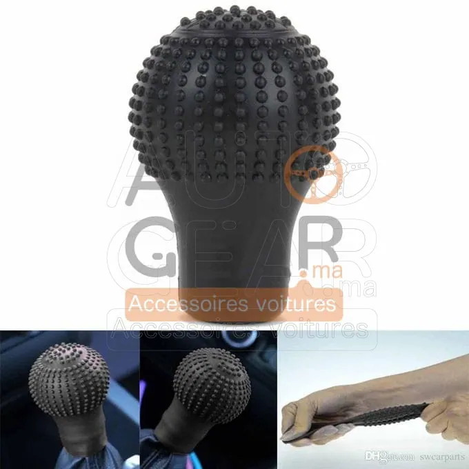 Couvre Levier de Vitesse en Silicone Couvre-Botte Ronde