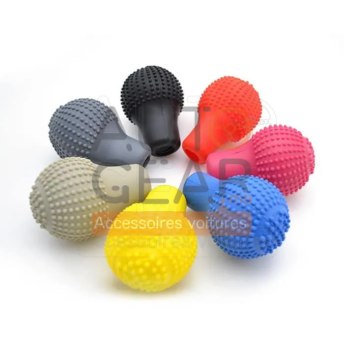 Couvre Levier de Vitesse en Silicone Ronde vue 2