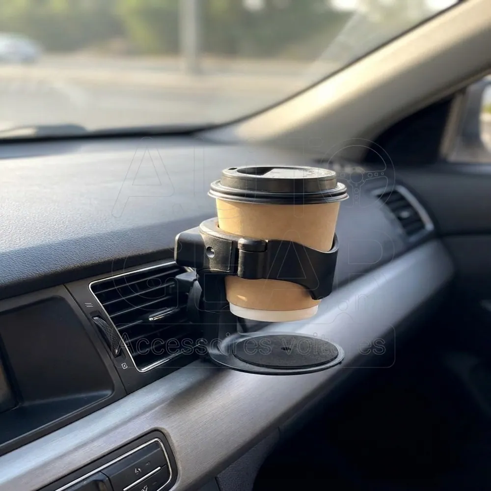 Support Téléphone et Tasse Universel pour Grille d'Aération vue 2