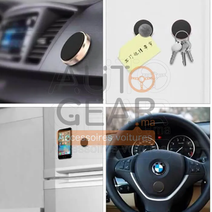 Support Téléphone Voiture Magnétique Universel vue 3