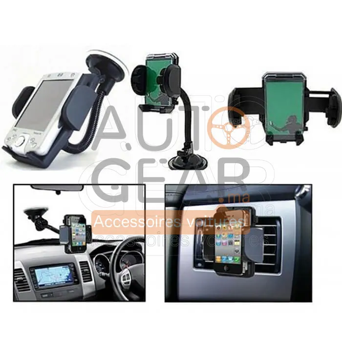 Support Téléphone Voiture Universel à 360° Fly vue 3