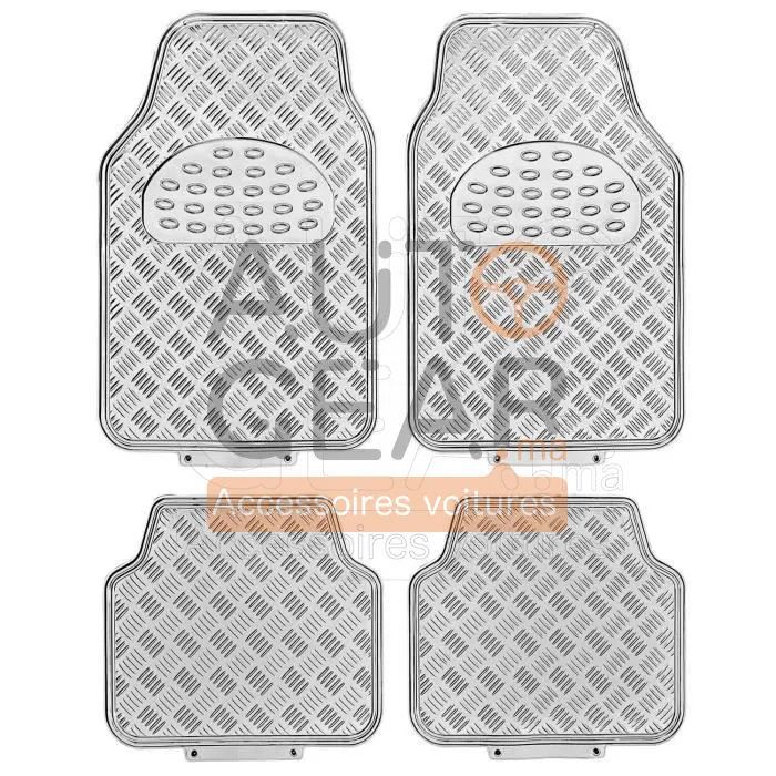 Tapis Chrome Universel Caoutchouc (4 Pièces) vue 3