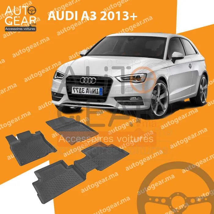 Tapis de Voiture 4D Sahler pour Audi A3 (8V)