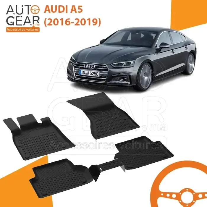 Tapis de Voiture 4D Sahler pour Audi A5 (2016-2019)