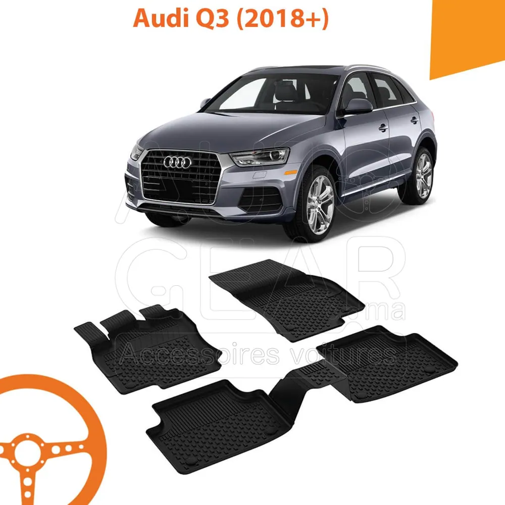 Tapis de Voiture 4D Sahler pour Audi Q3 (2018+)