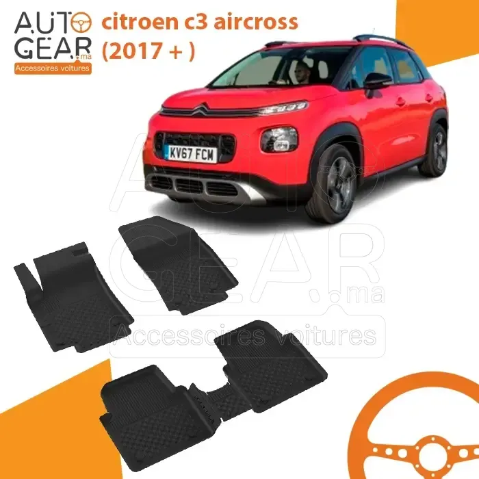 Tapis de Voiture 4D Sahler pour Citroën C3 Aircross (2018+)