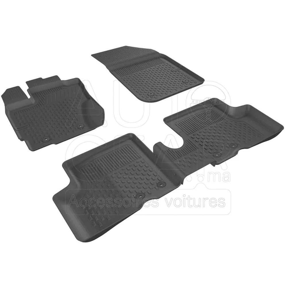 Tapis de Voiture 4D Sahler pour Dacia Duster (2013-2017) vue 2