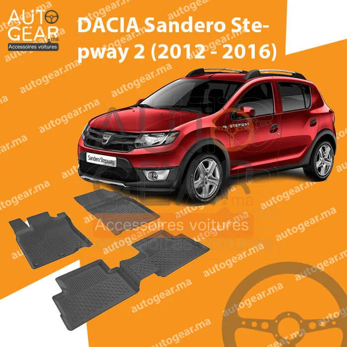 Tapis de Voiture 4D Sahler pour Dacia Sandero Stepway 2