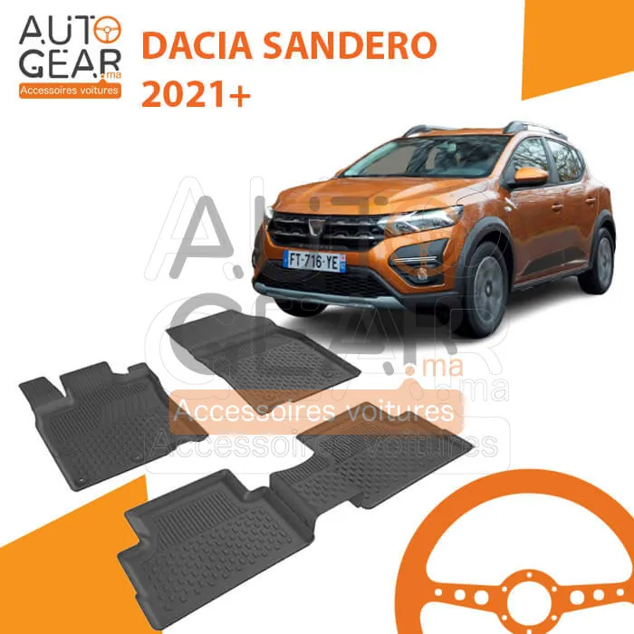 Tapis de Voiture 4D Sahler pour Dacia Sandero Stepway 3 (2021+)