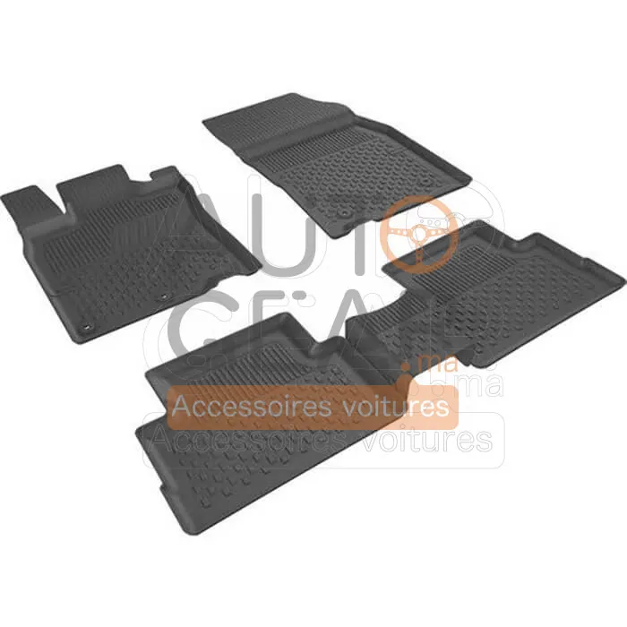 Tapis de Voiture 4D Sahler pour Renault Kadjar (2015+) vue 2