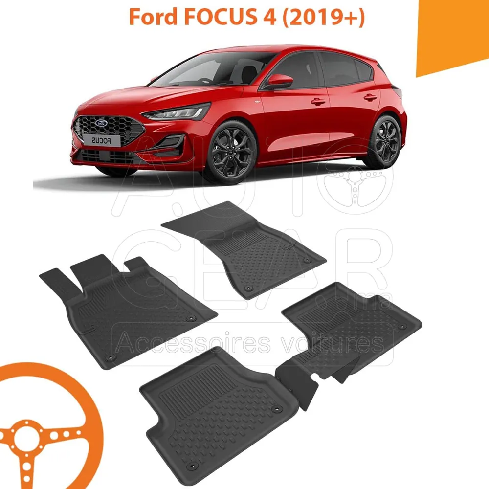 Tapis de Voiture 4D Sahler pour Ford Focus 4 (2019+)