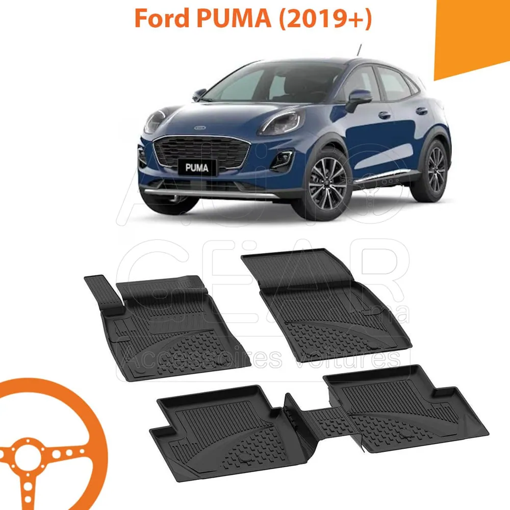 Tapis de Voiture 4D Sahler pour Ford Puma (2019+)
