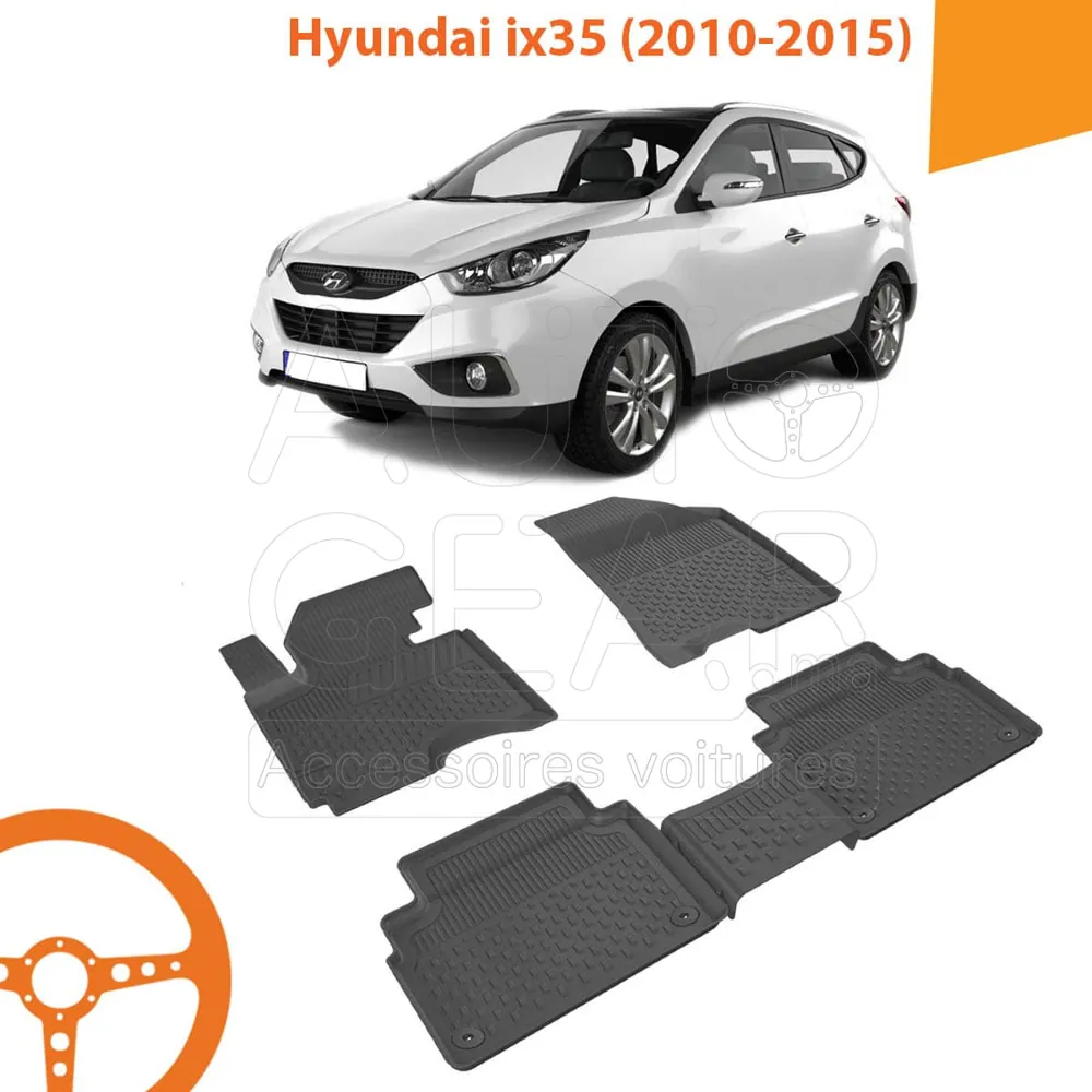 Tapis de Voiture 4D Sahler pour Hyundai ix35 (2010-2015)