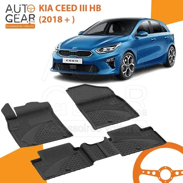 Tapis de Voiture 4D Sahler pour Kia Ceed III HB (2018+)