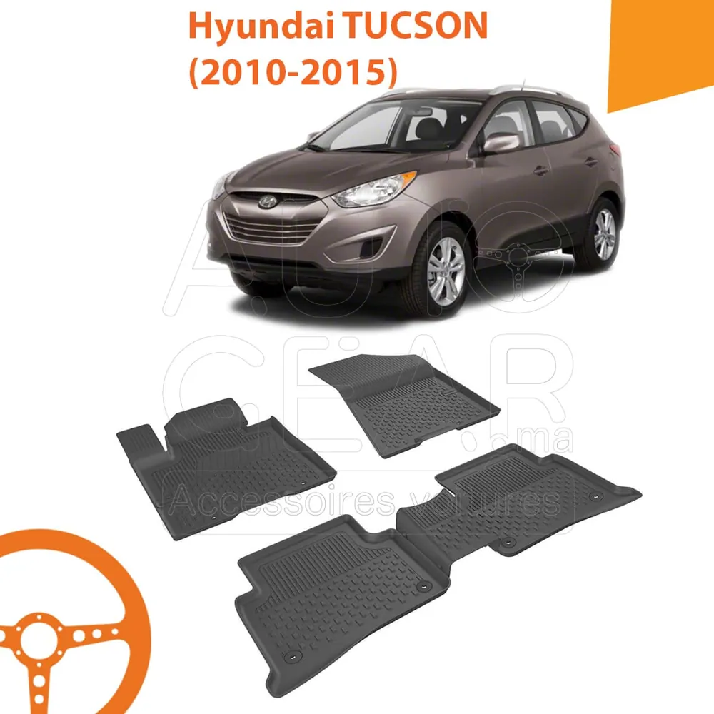 Tapis de Voiture 4D Sahler pour Hyundai Tucson (2010-2015)