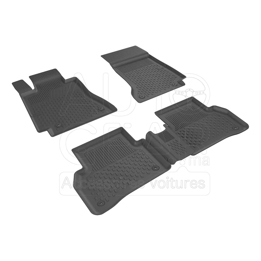 Tapis de Voiture 4D Sahler pour Mercedes-Benz Classe C W204 (2007-2014) vue 2