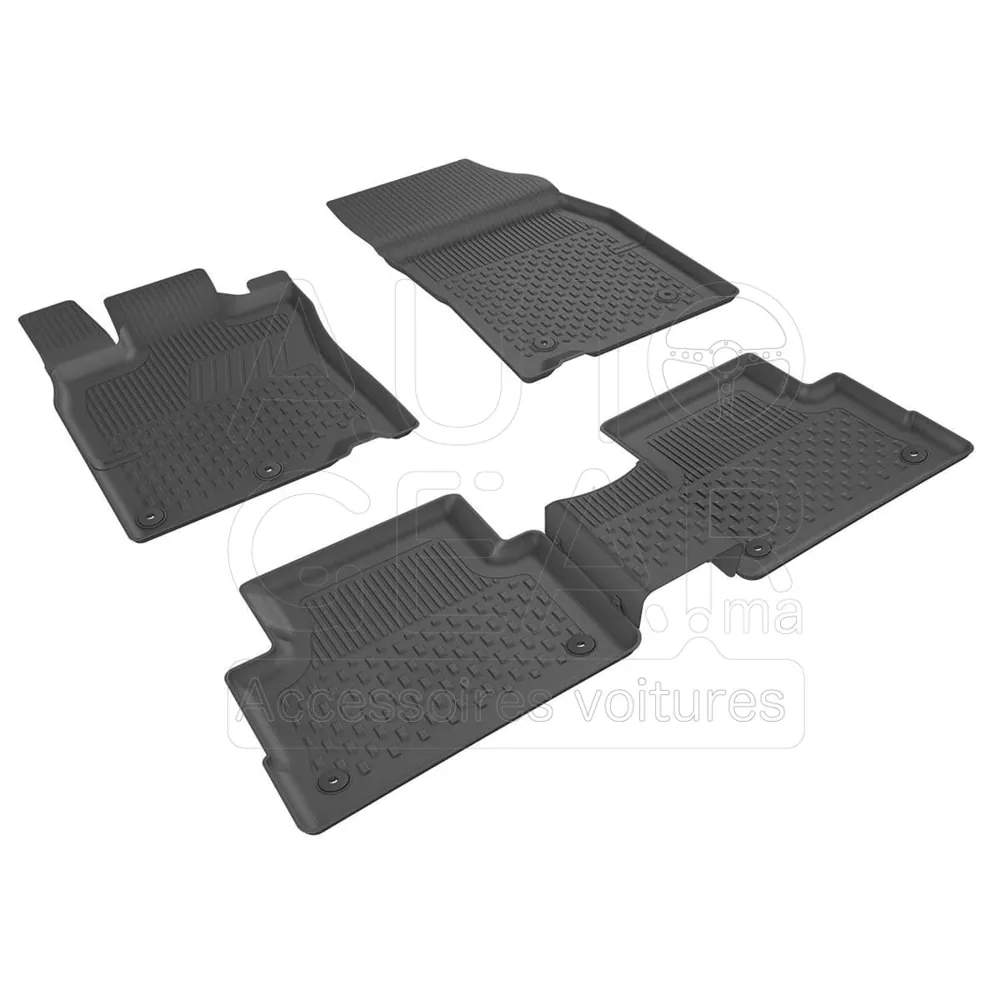 Tapis de Voiture 4D Sahler pour Nissan Qashqai (2014-2021) vue 2