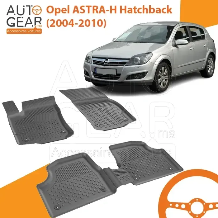 Tapis de Voiture 4D Sahler pour Opel Astra H Hatchback (2004-2010)