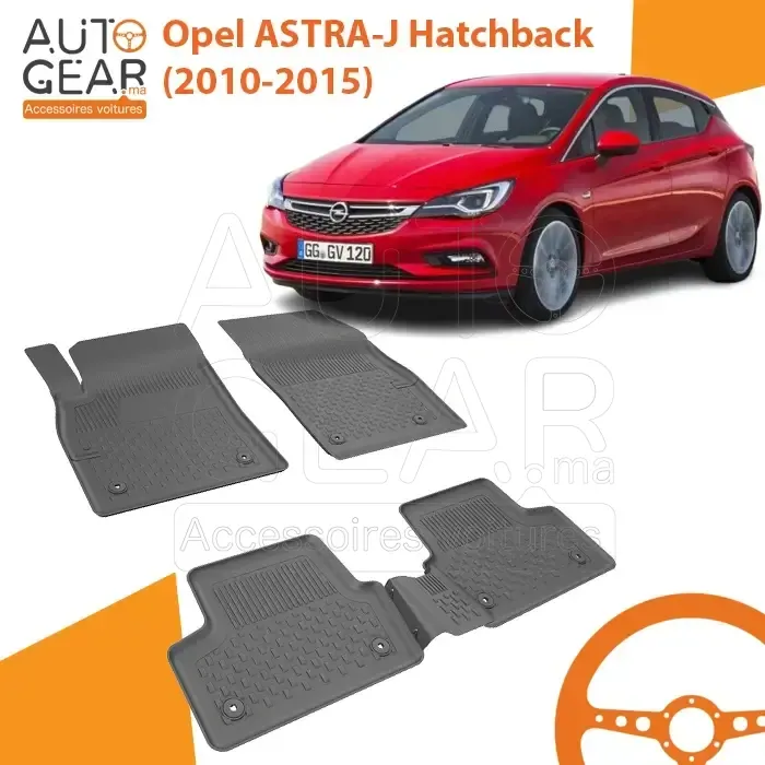 Tapis de Voiture 4D Sahler pour Opel Astra J Hatchback (2010-2015)