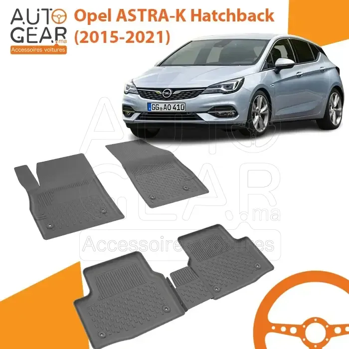 Tapis de Voiture 4D Sahler pour Opel Astra K Hatchback (2015-2021)