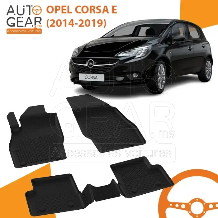 Tapis de Voiture 4D Sahler pour Opel Corsa-e (2014-2019)