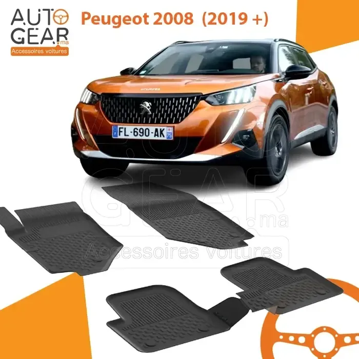 Tapis de Voiture 4D Sahler pour Peugeot 2008 (2019+)