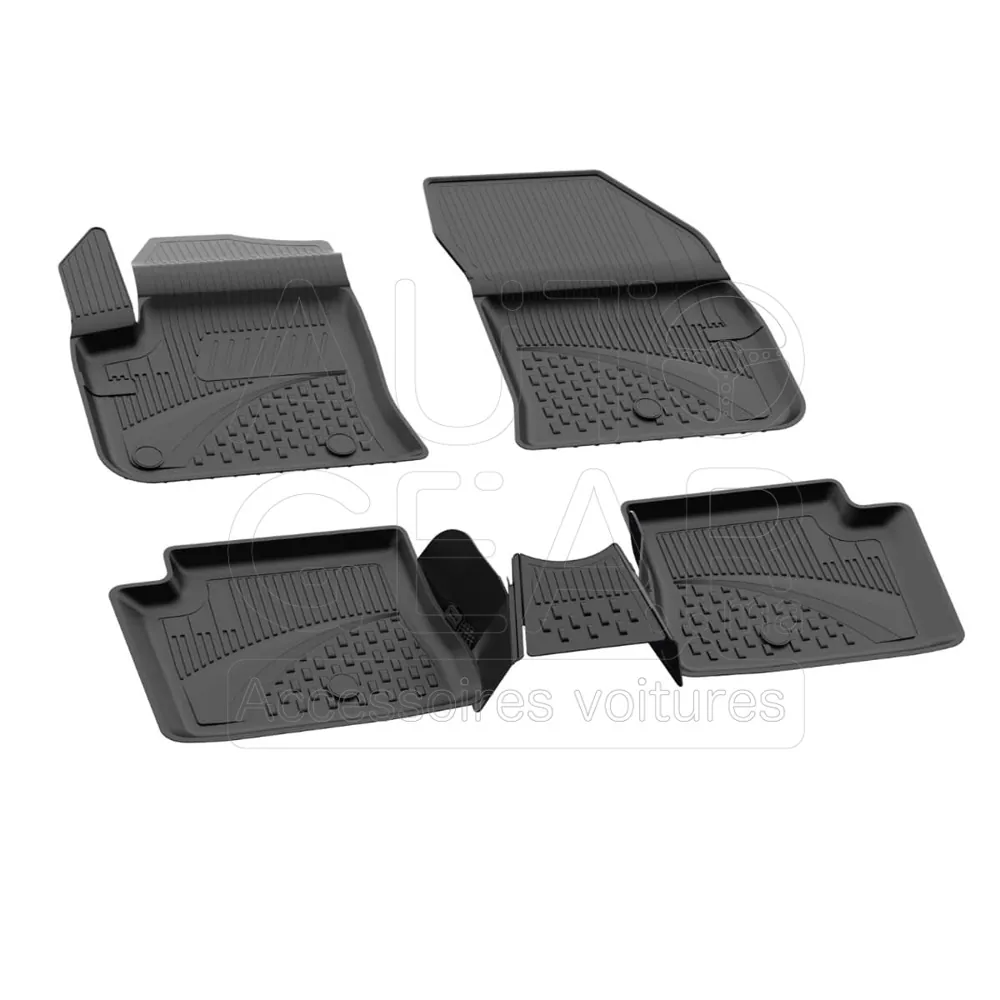 Tapis de Voiture 4D Sahler pour Peugeot E-208 Electric (2021+) vue 2